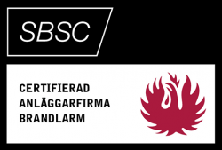SBSC – Certifierad anläggningsfirma brandlarm